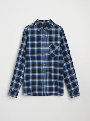 Sinsay - Koszula z długim rękawem - niebieski