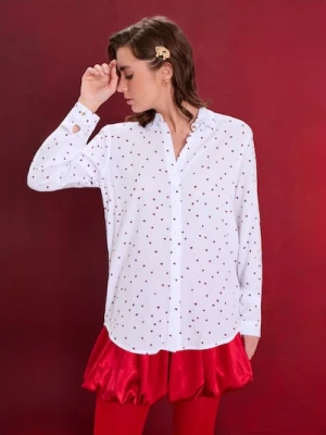 Sinsay - Koszula z długim rękawem w serca - Inny