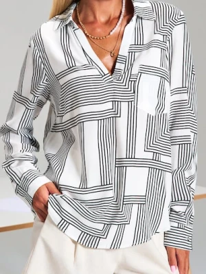 Sinsay - Koszula z kołnierzykiem - wielobarwny