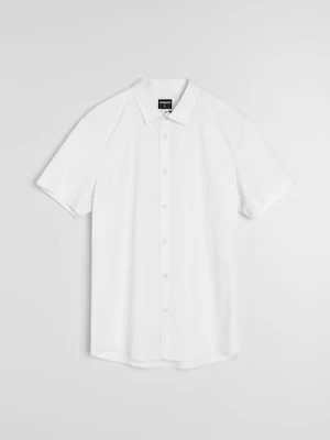 Sinsay - Koszula z krótkim rękawem - biały