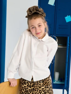 Sinsay - Koszula z marszczeniami - biały