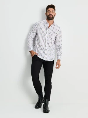 Sinsay - Koszula z motywem świątecznym Grinch - biały