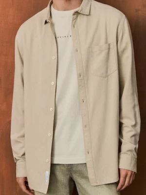 Sinsay - Koszula z wiskozą - beżowy