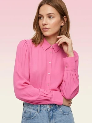 Sinsay - Koszula z wiskozy - różowy