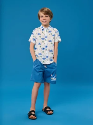 Sinsay - Koszula z wiskozy Stitch - kremowy