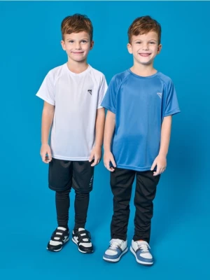 Sinsay - Koszulka 2 pack Active - błękitny