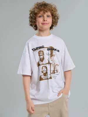 Sinsay - Koszulka 2Pac - biały