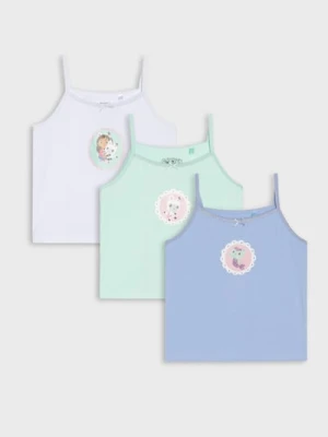 Sinsay - Koszulka 3 pack Gabby's Dollhouse - wielobarwny