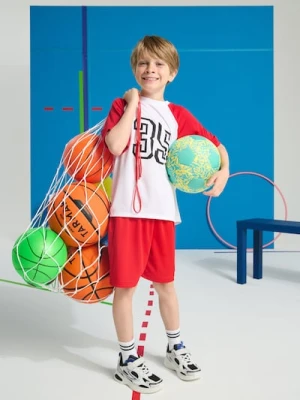 Sinsay - Koszulka Active - czerwony