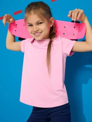 Sinsay - Koszulka Active - różowy