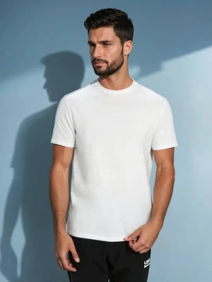 Sinsay - Koszulka basic - biały