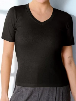 Sinsay - Koszulka basic - czarny