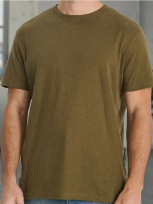 Sinsay - Koszulka basic - khaki