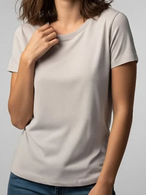 Sinsay - Koszulka basic - szary