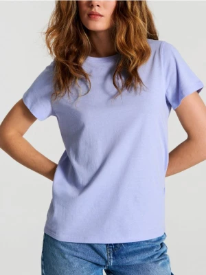 Sinsay - Koszulka bawełniana - niebieski