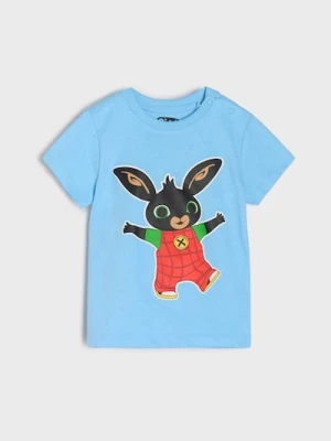 Sinsay - Koszulka Bing - niebieski