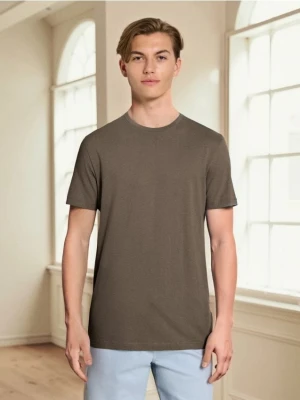 Sinsay - Koszulka - brązowy