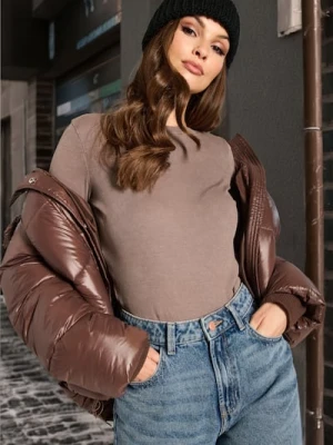 Sinsay - Koszulka - brązowy