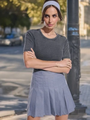 Sinsay - Koszulka - czarny