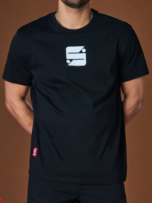 Sinsay - Koszulka - czarny