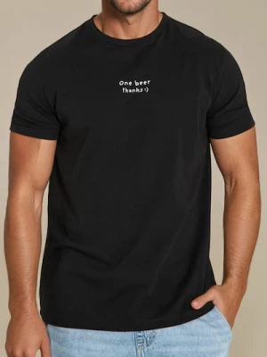 Sinsay - Koszulka - czarny