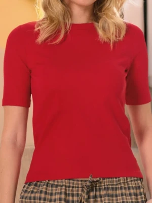 Sinsay - Koszulka - czerwony