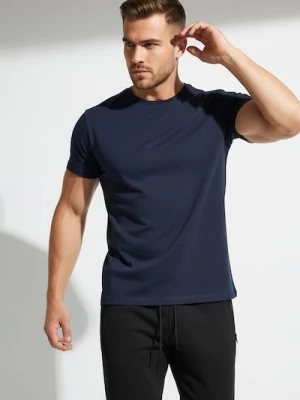 Sinsay - Koszulka - granatowy