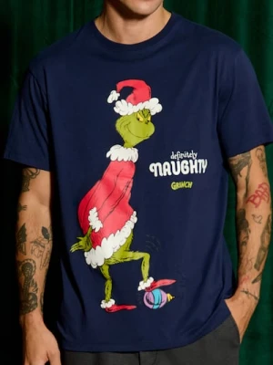 Zdjęcie produktu Sinsay - Koszulka Grinch - granatowy