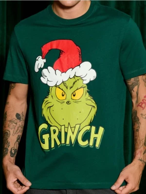 Zdjęcie produktu Sinsay - Koszulka Grinch - zielony