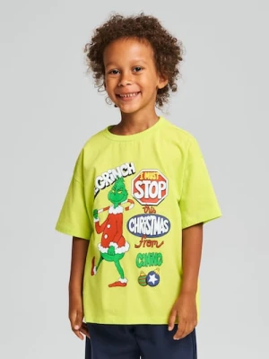 Sinsay - Koszulka Grinch - zielony