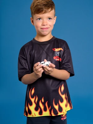 Sinsay - Koszulka Hot Wheels - czarny