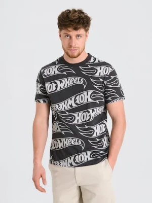 Sinsay - Koszulka Hot Wheels - szary