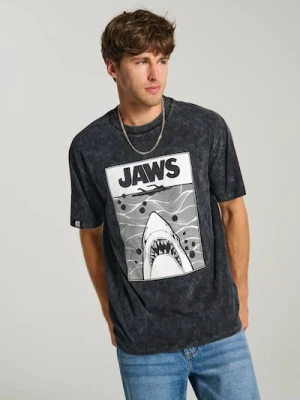 Zdjęcie produktu Sinsay - Koszulka Jaws - czarny