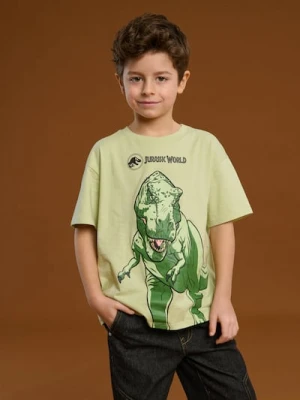 Sinsay - Koszulka Jurassic World - zielony