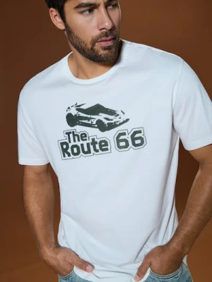 Sinsay - Koszulka - kremowy