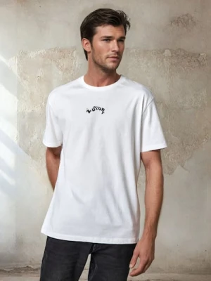 Sinsay - Koszulka - kremowy