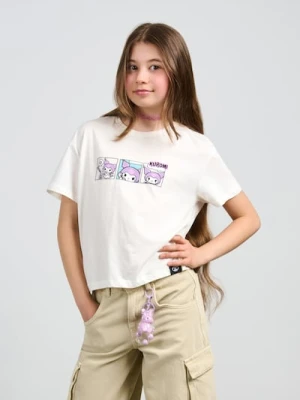 Sinsay - Koszulka Kuromi - kremowy