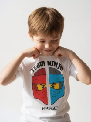 Sinsay - Koszulka Lego Ninjago - biały