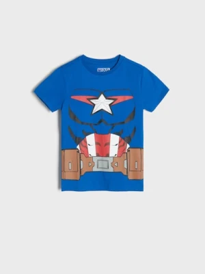 Sinsay - Koszulka Marvel - mid blue