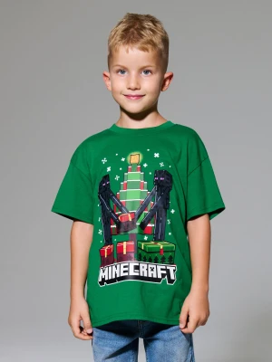 Sinsay - Koszulka Minecraft - zielony