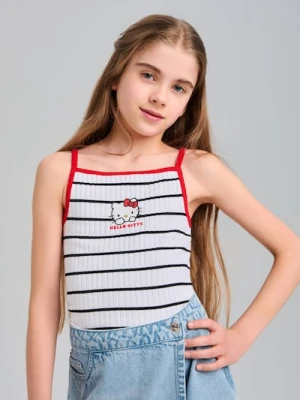 Sinsay - Koszulka na ramiączkach Hello Kitty - wielobarwny