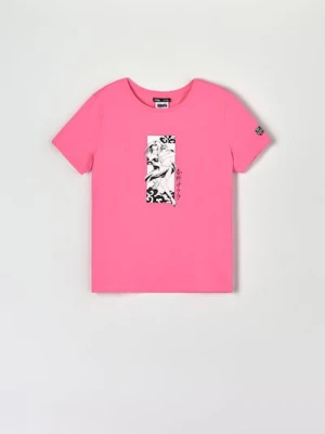 Sinsay - Koszulka Naruto - różowy