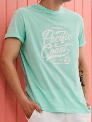 Sinsay - Koszulka - niebieski