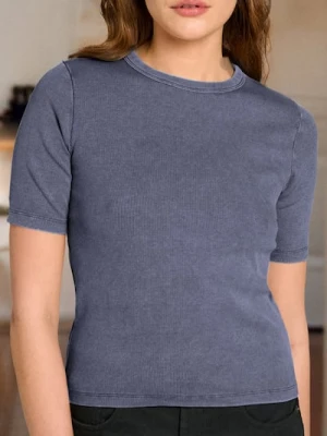 Sinsay - Koszulka - niebieski