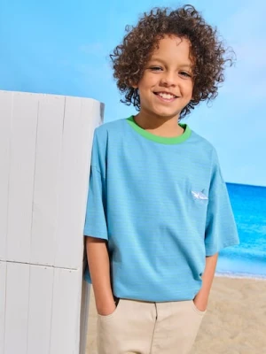 Sinsay - Koszulka - niebieski