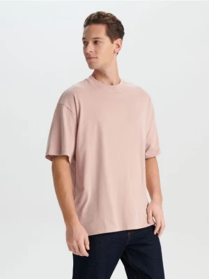 Sinsay - Koszulka oversize - różowy