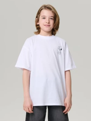 Sinsay - Koszulka Peanuts - biały