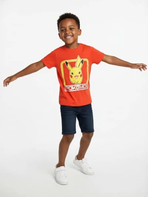 Sinsay - Koszulka Pokémon - pomarańczowy