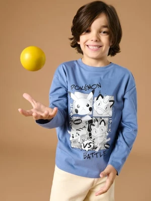 Sinsay - Koszulka Pokemon - szary