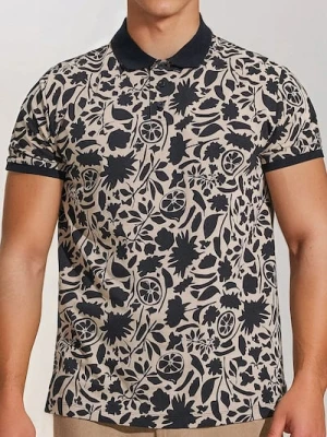 Sinsay - Koszulka polo - beżowy